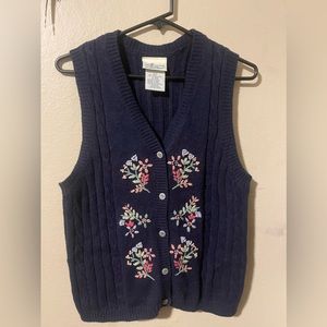 Cottage Essentials, Size Small, Color Navy Blue